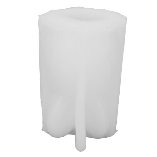 Silicone Candle Mold 3D Rabbit Shape Easy Release Reusable Candle Making Mold for DIY Candles Soap Easter