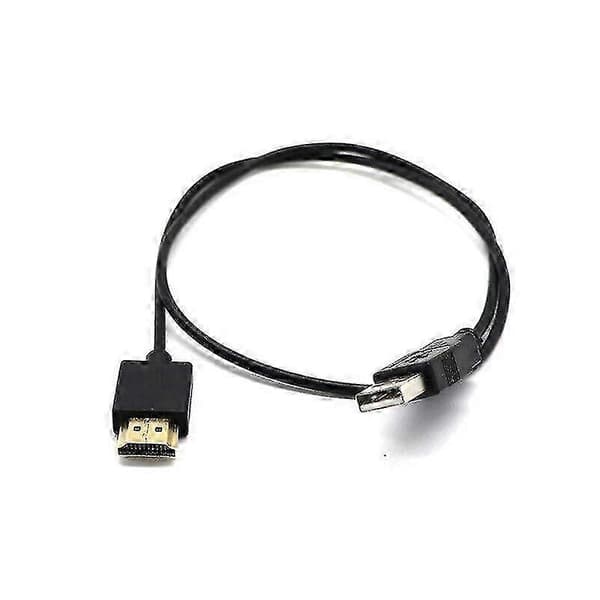 1 x HDMI til USB-kabel, USB til HDMI han strømkabel, ren kobber 0.5M