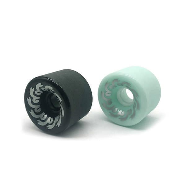 4 stk Skateboardtilbehør Dobbel Warping 70X51Mm 82A Glideplate Slipeskive Longboard Hjul