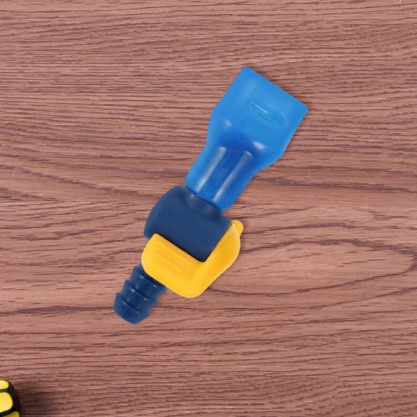 Hydration Bladder Nozzle Replacement Angled Design Blue 2pcs For Reliable Water Outdoor Activities
