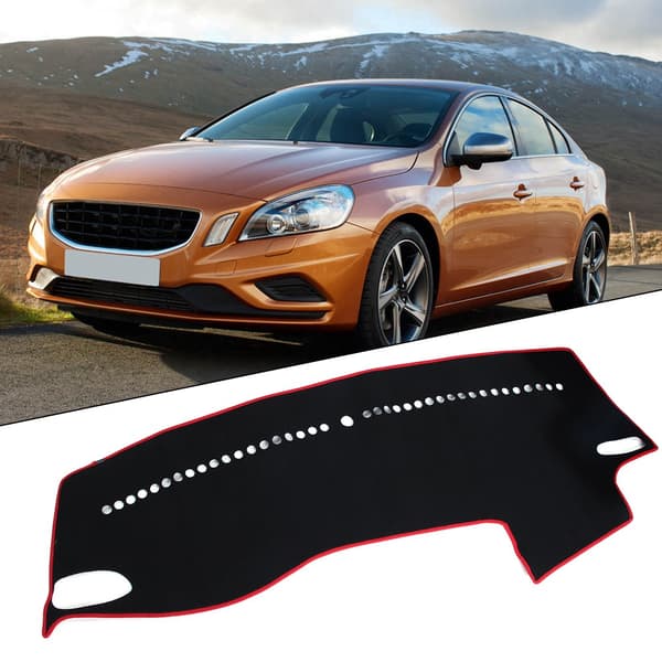Bilinstrumentbræt Cover Dash Mat Solskærm Dashmat Passer til S60-V60 2011-2016