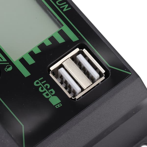 Automatisk identifikasjon av solcelleladerkontroller med doble USB-porter KLB