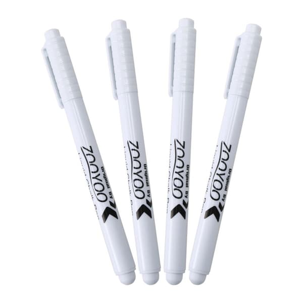 4 pcs Liquid Chalk Pens for Blackboard Window Glass Black White
