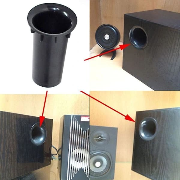 Højttalerport Rør Subwoofer Basrefleks Rør Højttalerrør Boks Port