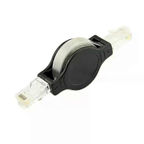 15m 49FT Bärbar Infällbar RJ45 Ethernet-kabel LAN-kabel Internet Nätverkskabel
