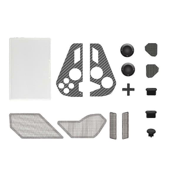 ROG Xbox Ally Dammtät Set Kolfiber Silikon För Spelkonsol