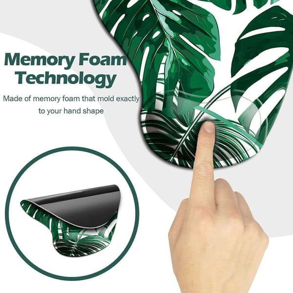 Ergonomic Mouse Pad with Wrist Rest, Cute Mouse Pads