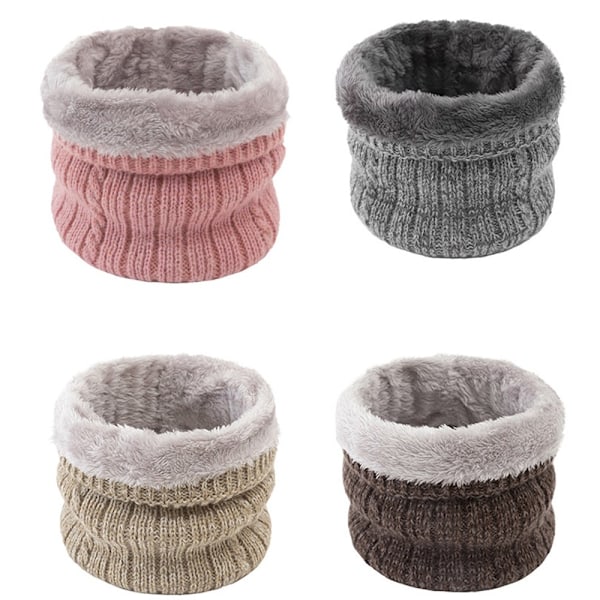 Lämmin ja Mukava Kauluri (Poolokauluri/Tuubihuivi) Beige
