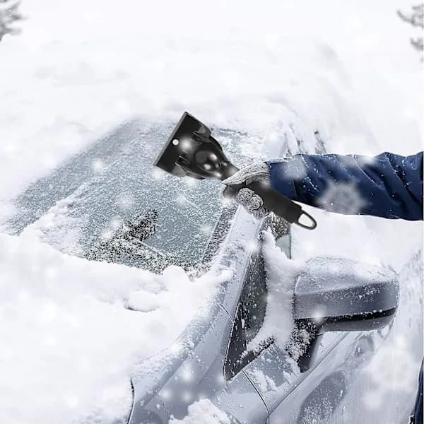 Isskraber til bilrude 3 stk Vinter sne- og frostfjerner