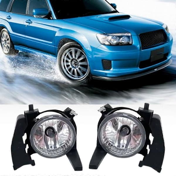 For 2006~2008 Subaru Forester SG, 1 par frontfanger tåkelys med glasslinse 12 12