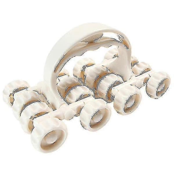 1 stk Manuel Rullemassageapparat Multifunktionel Ryg Nakkemassage (ikke-magnetisk)