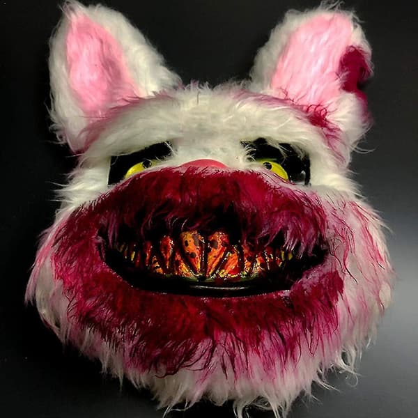 Scary Halloween Rabbit Mask - Perfect Costume For A Spooky Halloween
