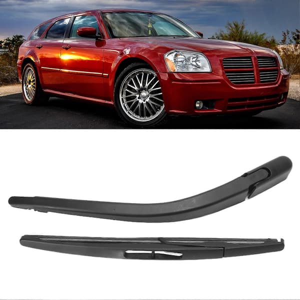 Bagrudeviskerarm med blad 05140654AA Sort Erstatning til Dodge Magnum 2005-2008