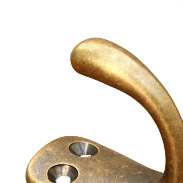3 kpl Monitoimikoukut Messinki Monipuoliset Vaatekoukut Takit Seinäkiinnitys [DB] Pronssi 3.5 cmx2 cm Bronze 3.5 cmx2 cm