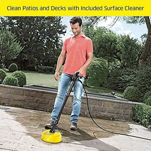 Rotating Brush for Karcher K Compatible with Karcher K Electric Pressure Washers Surface Cleaner for Wall Patio