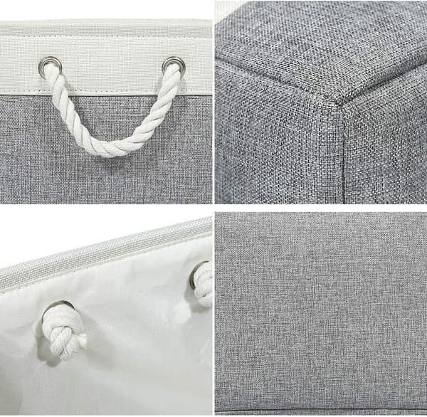 Large Fabric Storage Baskets, Toy Baskets, Decorative Baskets