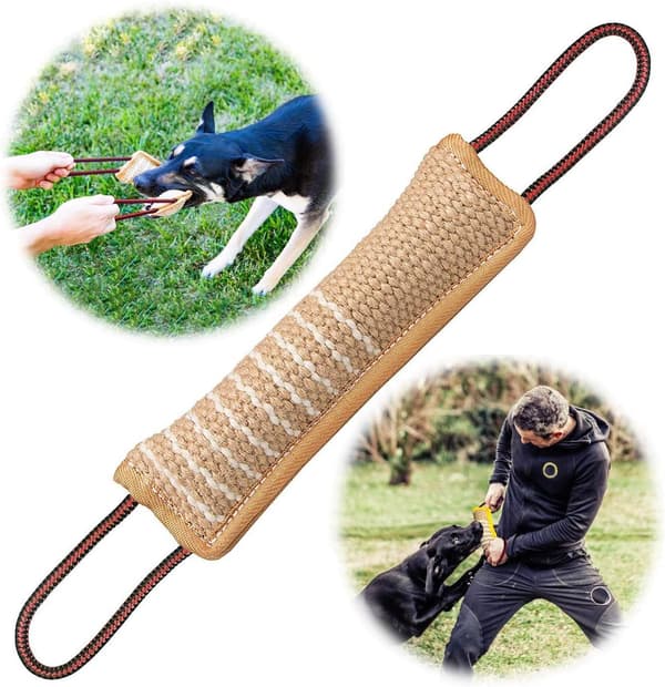 *Jute hundebiteleke, super robust hundebiteleke, holdbar interakti*