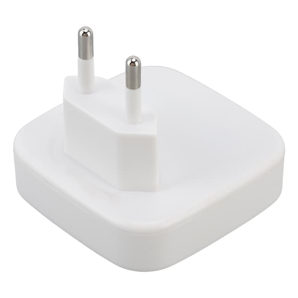 Motion Sensor 0.2W Night Light Warm Light ABS Night Lights Plug In Body Sensor Lamp for Hall EU Plug 100‑240V