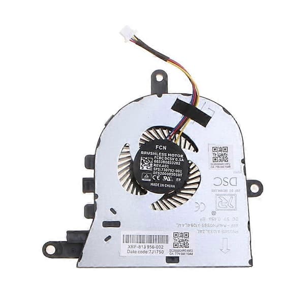 1 stk. bærbar køleplade til Dell Latitude 3590 L3590 GPU køleventilatorer 5V 0.5A 4Pin