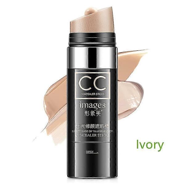 Natural Nude CC Cream Concealer Foundation Stick Moisturizing Ivory White Ivory White