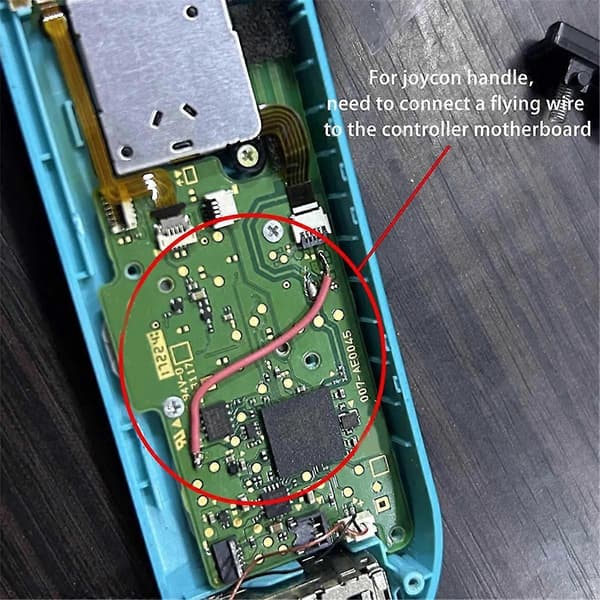 For Switch Lite Hall elektromagnetisk joystick 3D analog joystick for Switch JoyCon Hall Rocker A