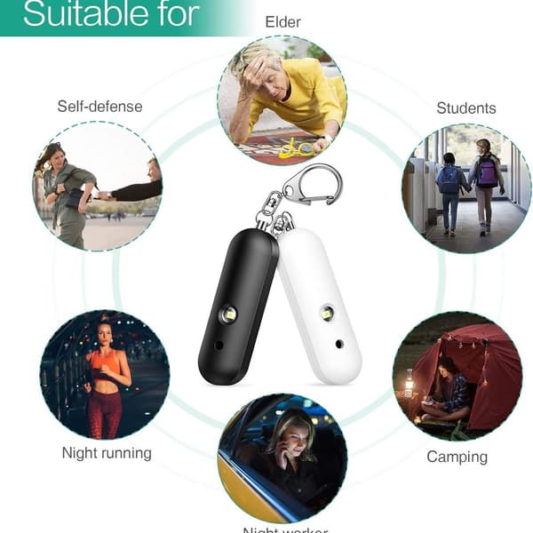 Personal Alarm Keychain for KLB
