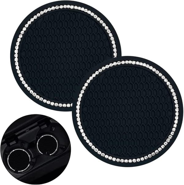 Bling Bling PVC bilunderlag, 2 stk, selvavløpende