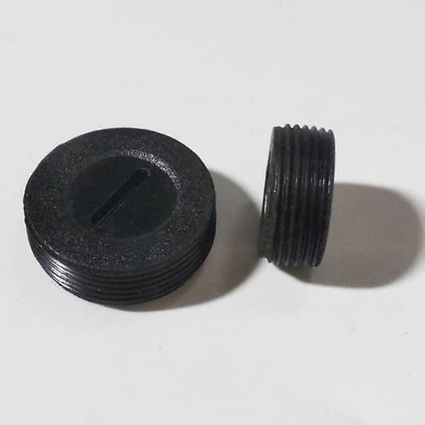 10 Parter Hiiliharjanpidike 14mm Pyöreä Kumi Mutteri Pysäytin Pidike Kapselit Kotelo Hiomakone Tarvikkeet