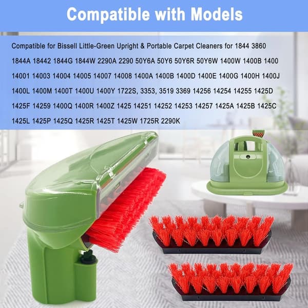 Replacement Nozzle for Bissell Carpet Cleaner - Specially Designed for Grout and Hard-to-Reach Areas