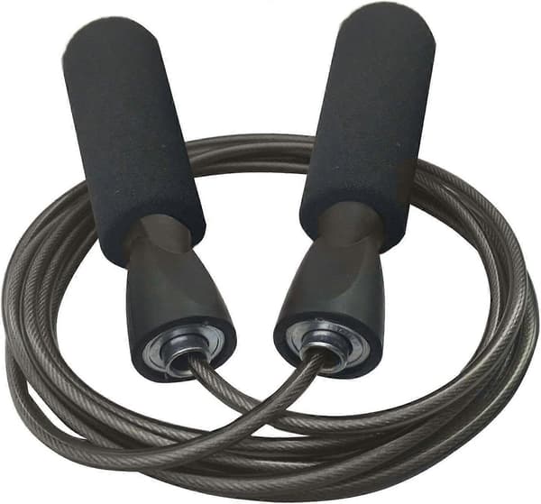 Professional Adjustable Steel Wire Jump Rope That Won't Tangle Is Durable, Easy To Adjust