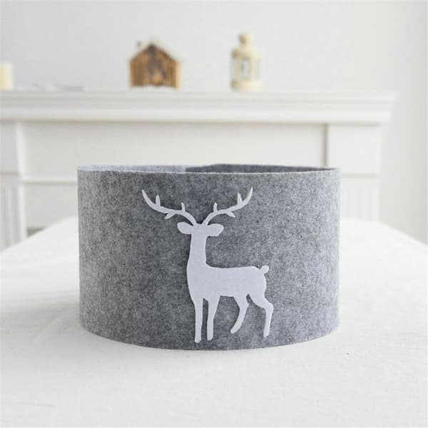 Juletrefot Juletrekrave Matte Trebunn Beskyttelse for Under Juletre Dekorasjon Chr
