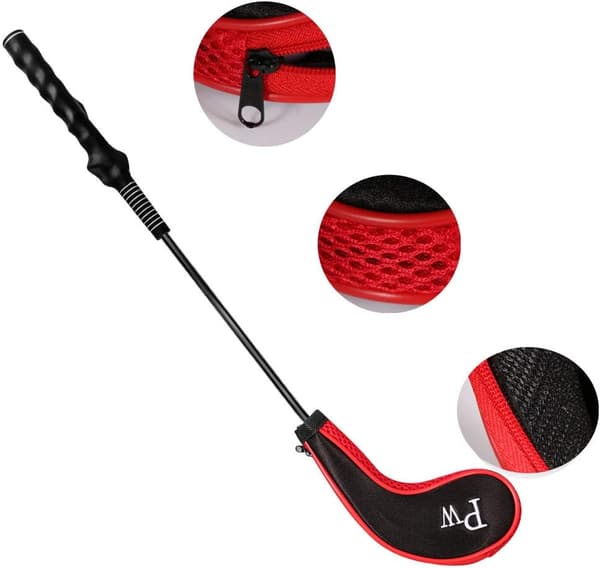 Röda 10-pack Golfhuvudskydd Golfklubbskydd med Golfhuvud