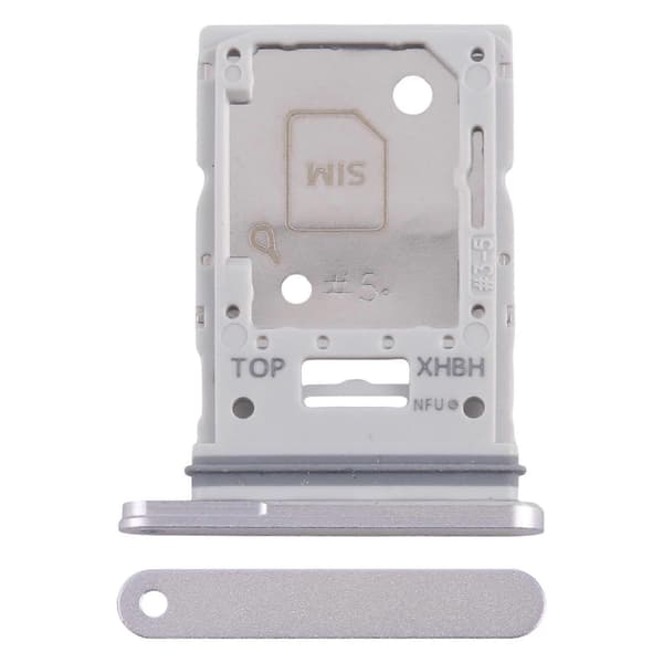 For Samsung Galaxy Tab S10+ / S10 Ultra SIM+Micro SD Card Tray Silver Silver
