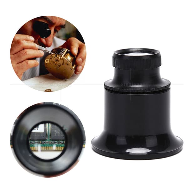 20X Gullsmed Øyelupe Ring Lupe Lupe Urmaker Smykkeverktøy Dropshipping 1 stk