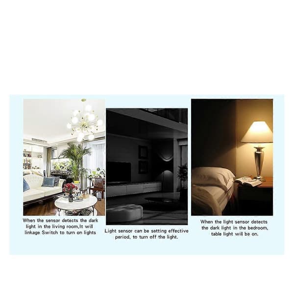 Tuya ZigBee lyssensor Smart Home belysningssensor APP Link Control lysstyrkedetektor belysningsautomation