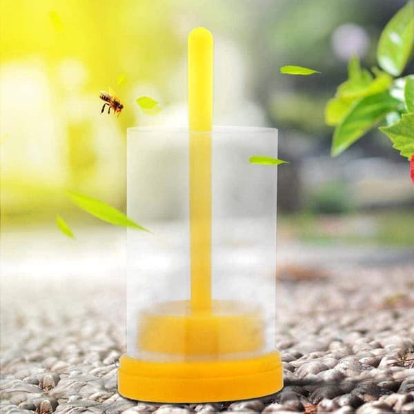 Queen Bee Marking Catcher Beekeeping Bottle Queen Bee Marker Marking Cage Bottle Soft Plunger Beekeeping Equipment Beekeeper Tool