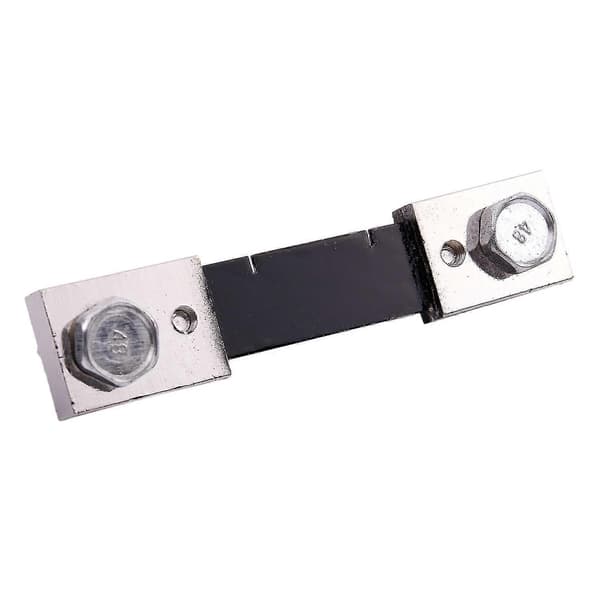 Fl-2 Dc 100a 75mv Strømshuntmotstand For Ampere Instrumentpanel Svart