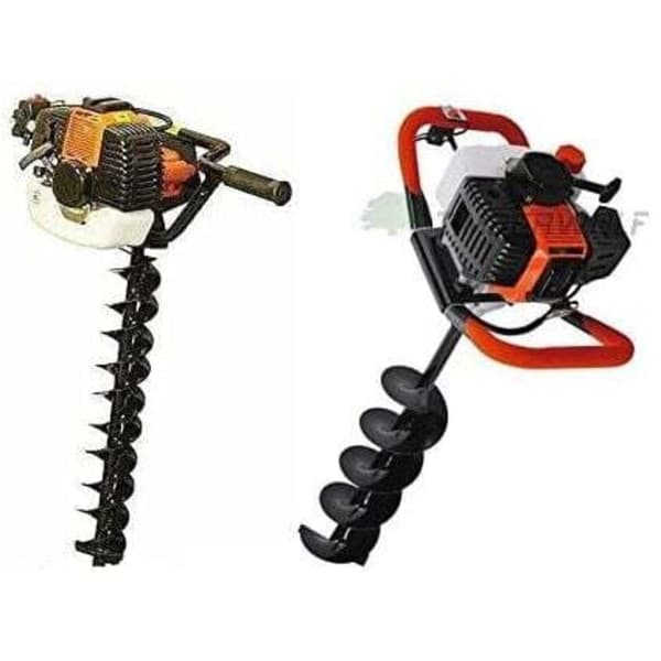 Semi-automatic starter/recoil starter + clutch housing for brush cutter, earth auger or 5-in-1 multi-function machine (multi-function).
