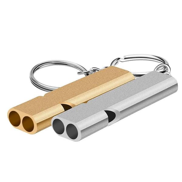 Aluminium Emergency Whistle - 120dB Survival Safety Tool