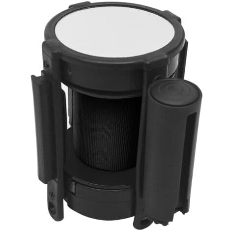 Retractable Belt Barrier 200 cm Black