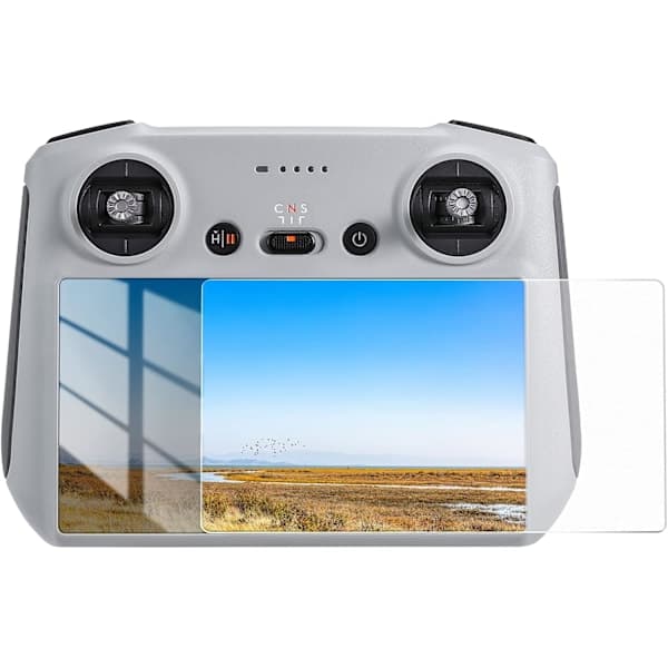 Skærmbeskytter til DJI RC 2/RC-controller, HD Mat Hærdet Glas 9H Hårdhed til DJI Mini 4 Pro/Mini 3/Mini 3 Pro Drone Tilbehør (2-pak)