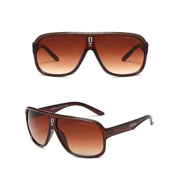 Carrera Ruthenium Pilot Solbriller med Gradientlinser for Menn + Eske Brun_yux