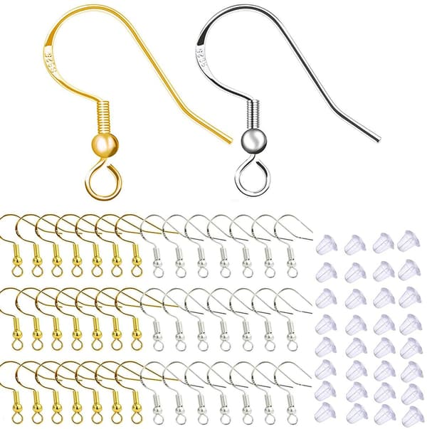 200 Pieces Orterne Stainless Steel Earrings, Earring Hooks