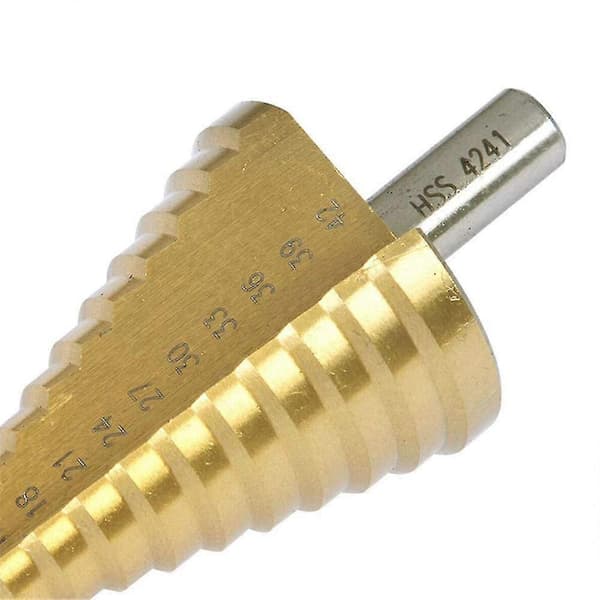【XJ】HSS Trinbor - 4-42mm 14 Størrelser Rund Skaft Hulsav Højhastighedsstål
