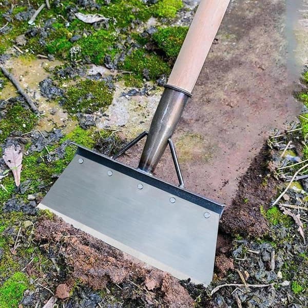 Garden Cleaning Spade - 1 Piece, 30x11cm, Without Handle - Suitable for Weeds, Moss, De-icing