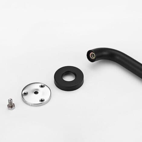White 400 mm shower handle, safety handle for shower, handle for disabled toilet, toilet support handle, handle for shower and toilet