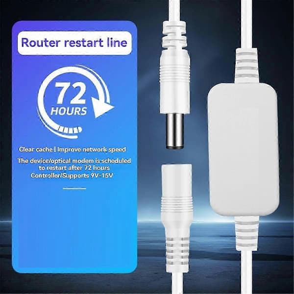 72-timmars automatisk omstart router routing timer återställningsverktyg DC-ström timing fiber modem router DC-ström Mana szrh