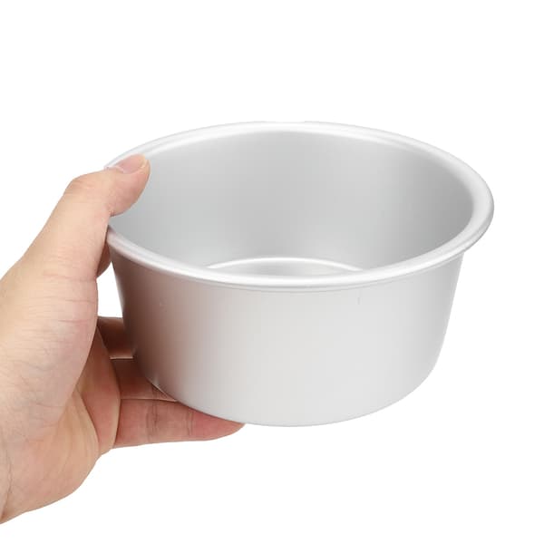 Husholdningsform i aluminiumlegering, rund kageform, gør-det-selv-bageform, køkkenredskab