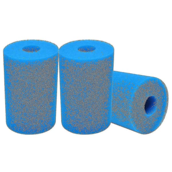 3 stk. filtersvamp kompatibel med Intex Type B, skumpatron