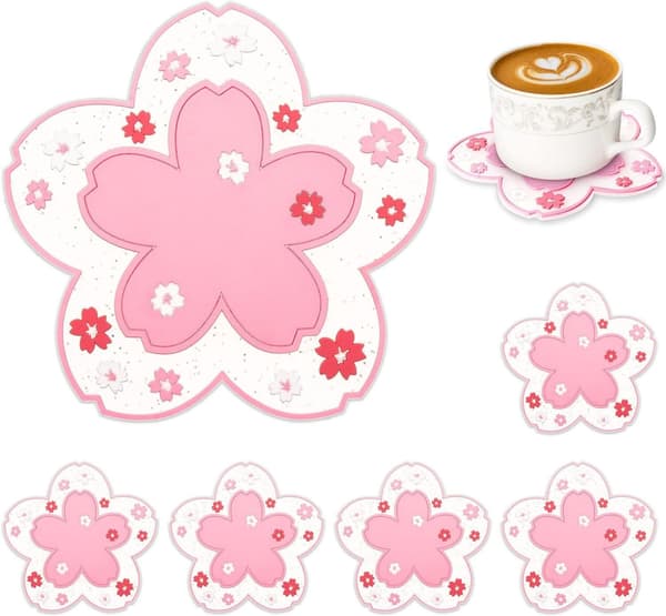 #Coasters Coasters Coasters 6-pack Silicone Coasters#